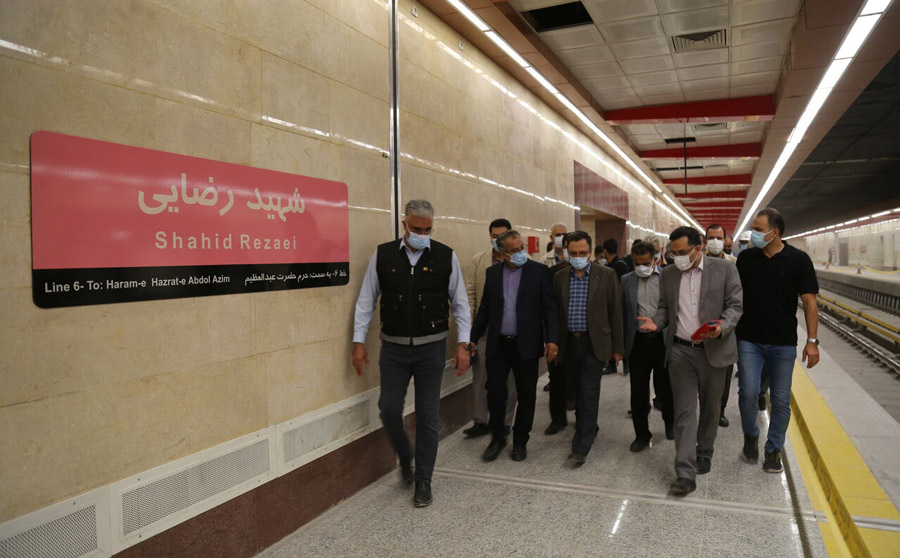خط ۶ مترو تهران
