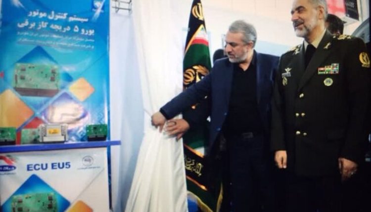 محصول مشترک وزارت دفاع و ایران خودرو رونمایی شد